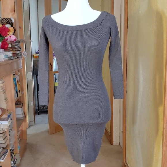 Guess Dresses & Skirts - GUESS.  Sweater Dress. 3/4 Length Sleeves.